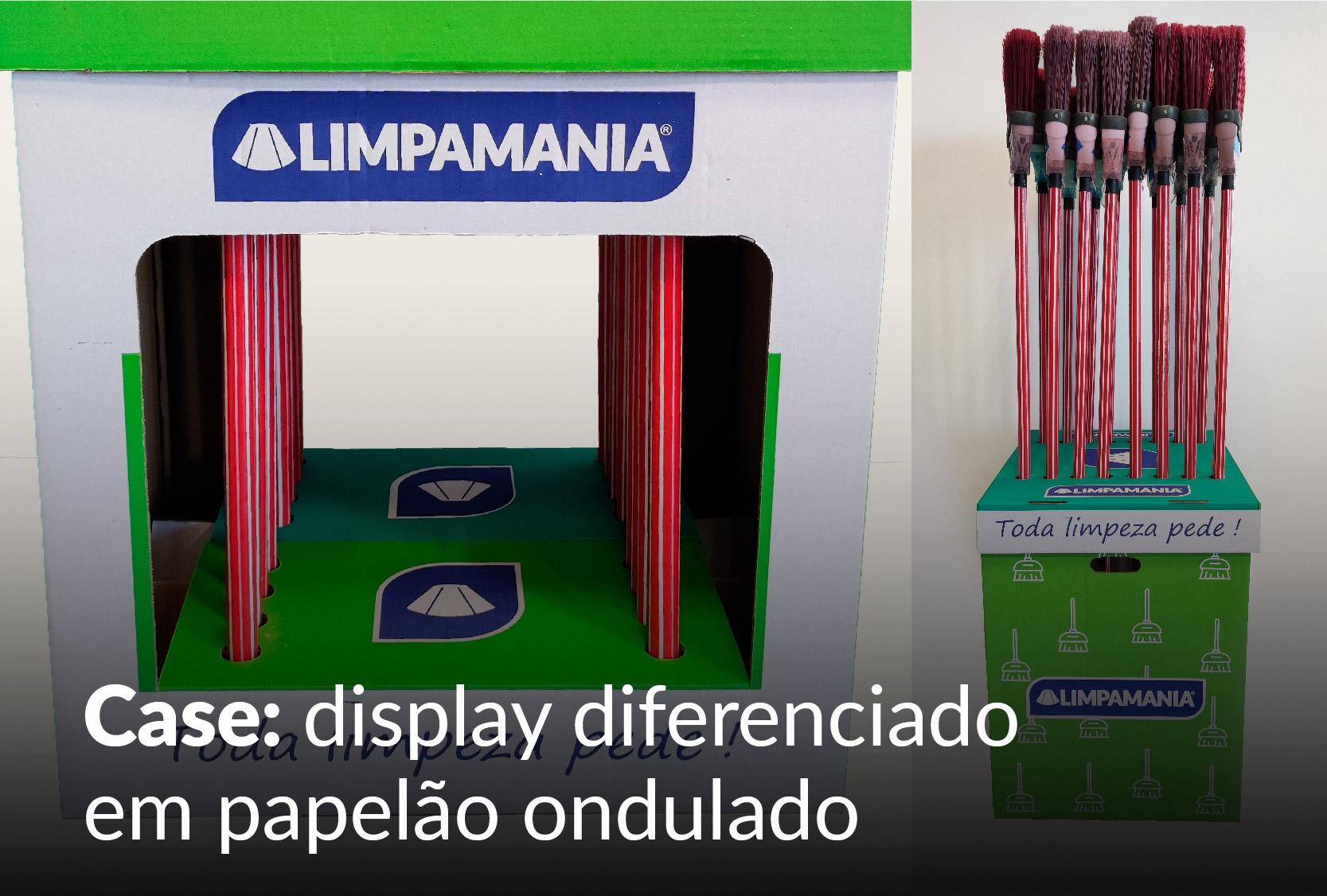 Case: display diferenciado em papelão ondulado