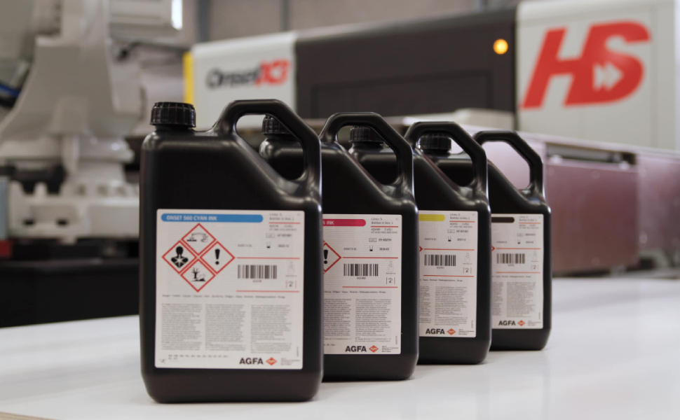 Agfa anuncia novos desenvolvimentos de tinta inkjet